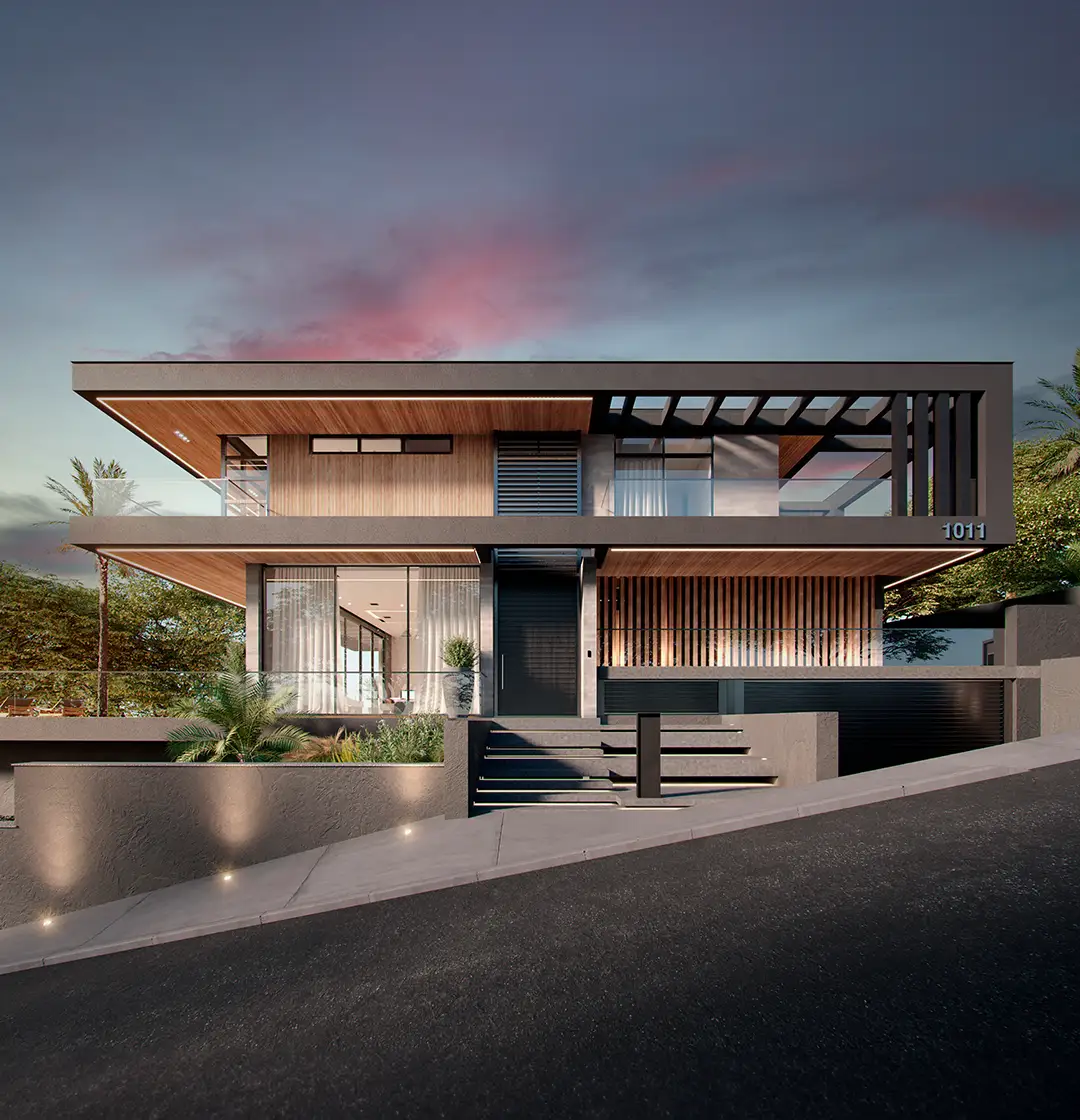 Projeto residencial de Arquitetura e Interiores de Alto Padrão - Progetta Studio 02 mob